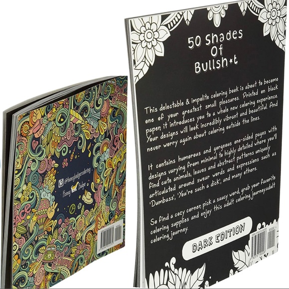 Set of 2 Adult Coloring Books - Picture 3 of 11